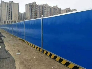 藍色彩鋼圍擋價格